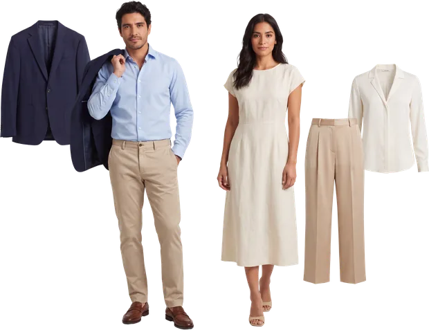 Referencia de vestimenta: Smart casual